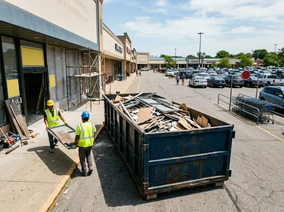retail-store-renovation-debris-003 — frequently asked questions, Roll-off Dumpster Rentals in Fairfield, IA